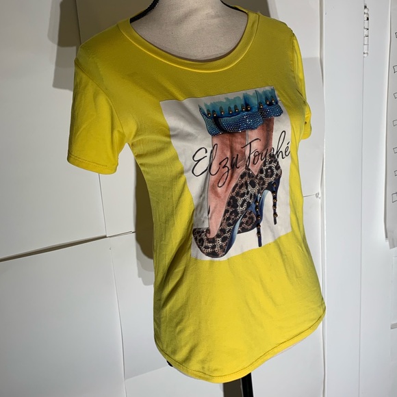 LA-based Yellow Tee - Picture 2 of 5